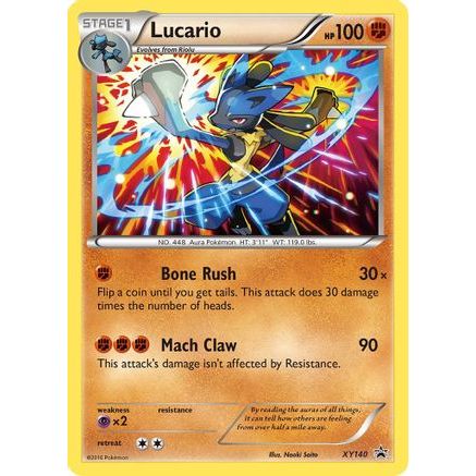 Lucario - XY140 XY140/211 - XY Promos Holofoil