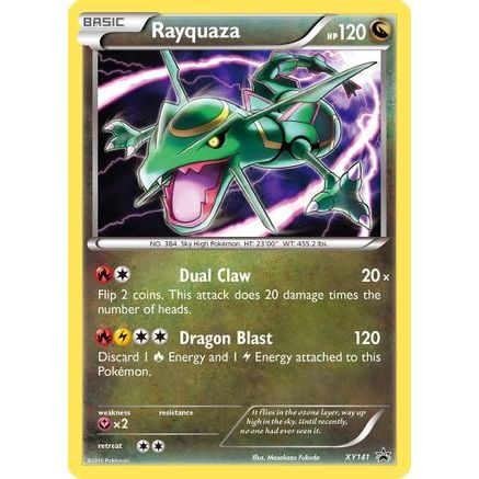 Rayquaza - XY141 XY141/211 - XY Promos Holofoil