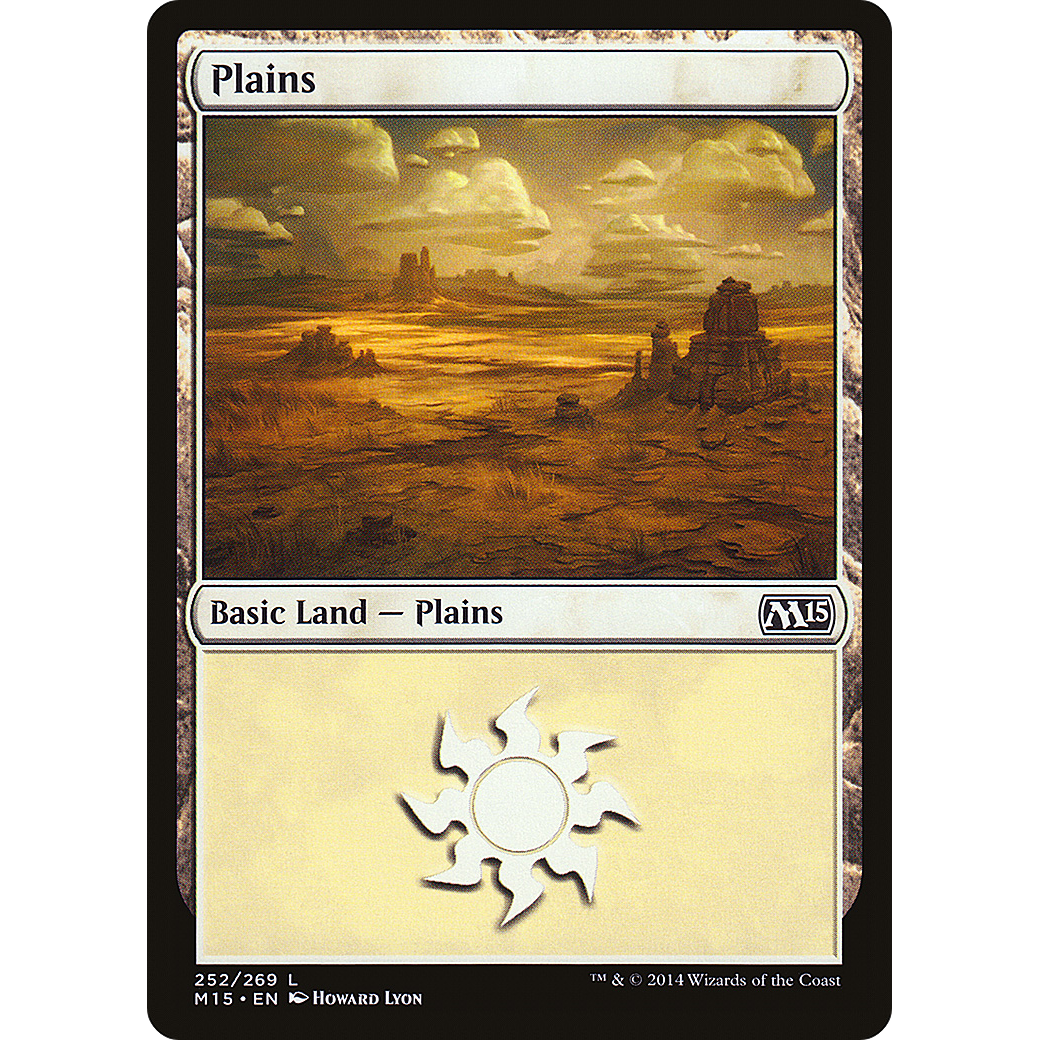 Plains (252) (M15-252) - Magic 2015 Foil