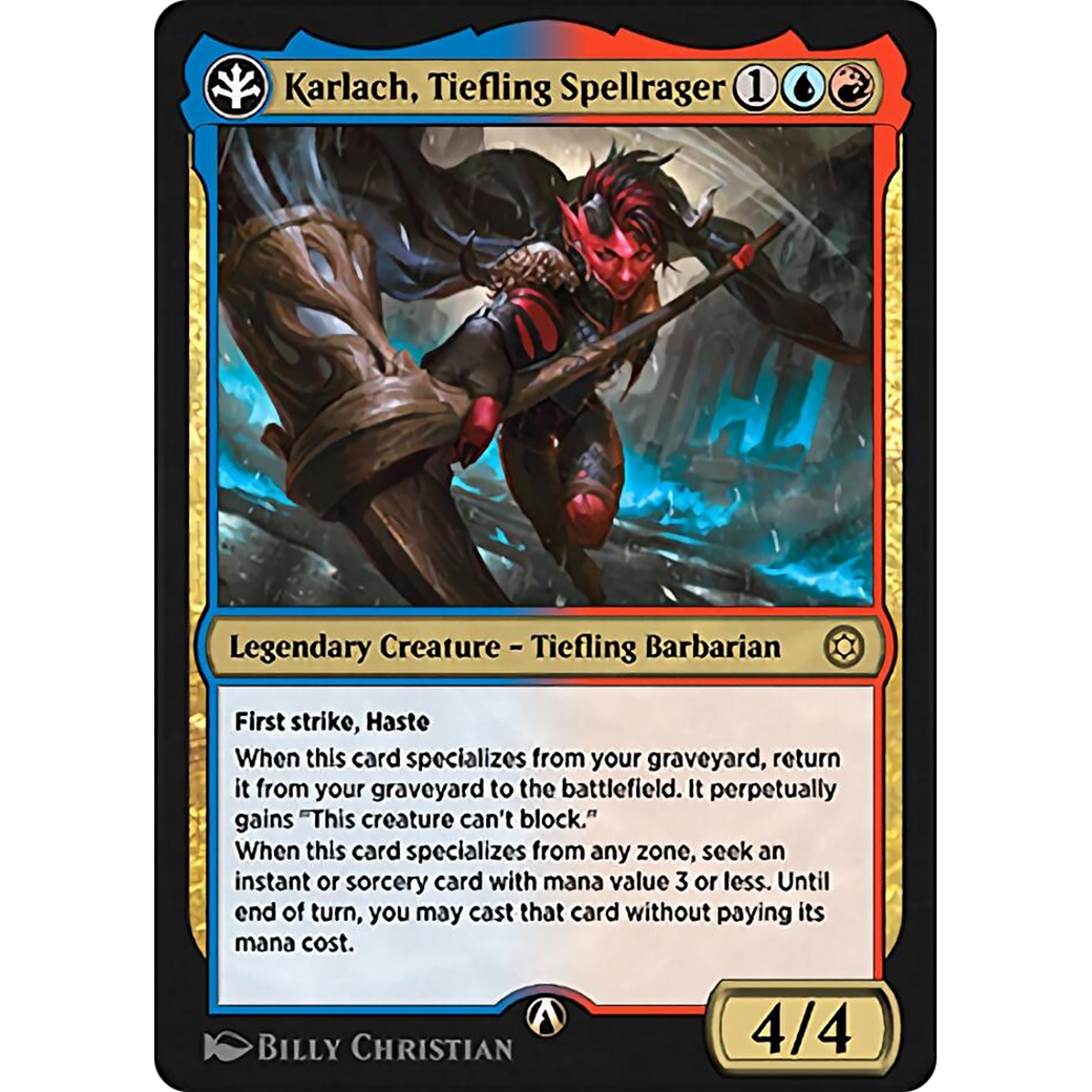 Karlach, Tiefling Spellrager (HBG-14U) - Alchemy Horizons: Baldur's Gate