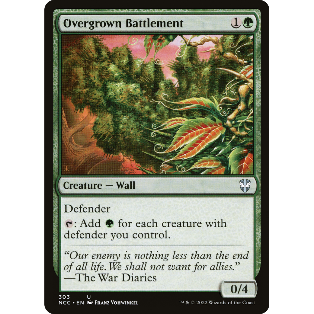 Overgrown Battlement (NCC-303) - New Capenna Commander
