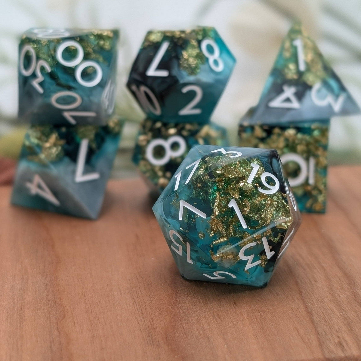 Deathmire 7-Piece Polyhedral Dice Set