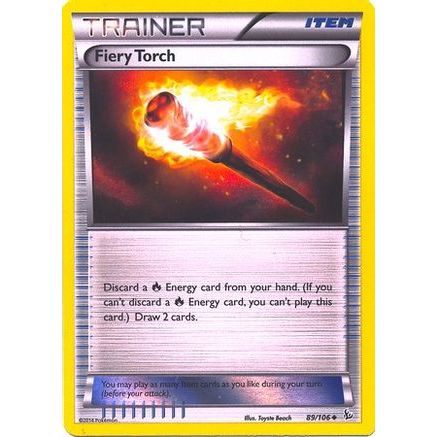 Fiery Torch - 89/106 (Sheen Holo) 89 - Miscellaneous Cards & Products Reverse Holofoil