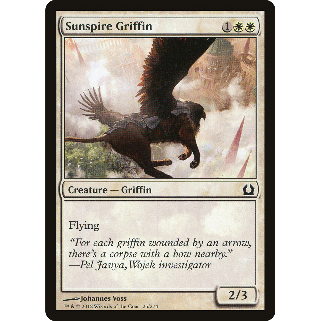 Sunspire Griffin (RTR-025) - Return to Ravnica