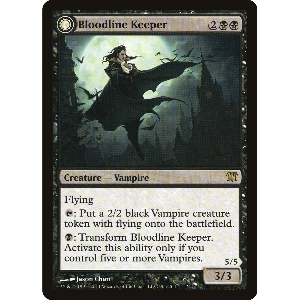 Bloodline Keeper (ISD-090) - Innistrad: (Double Faced Transform) Foil