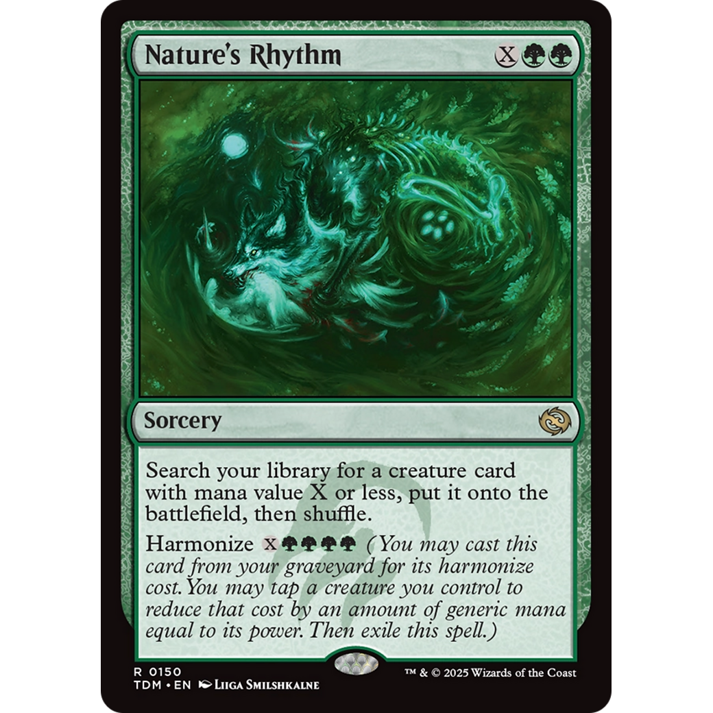 Nature's Rhythm (TDM-150) - Tarkir: Dragonstorm