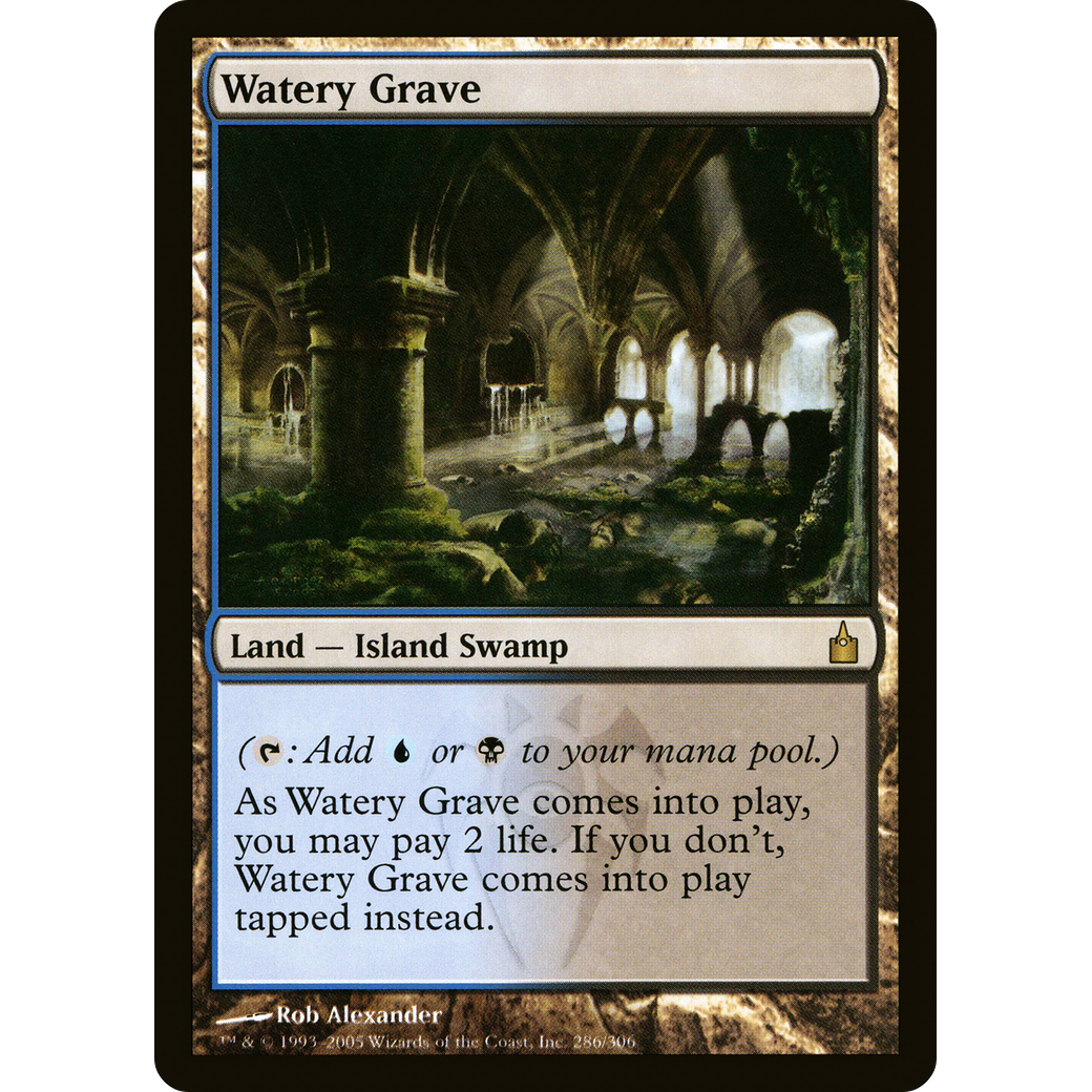 Watery Grave (RAV-286) - Ravnica: City of Guilds