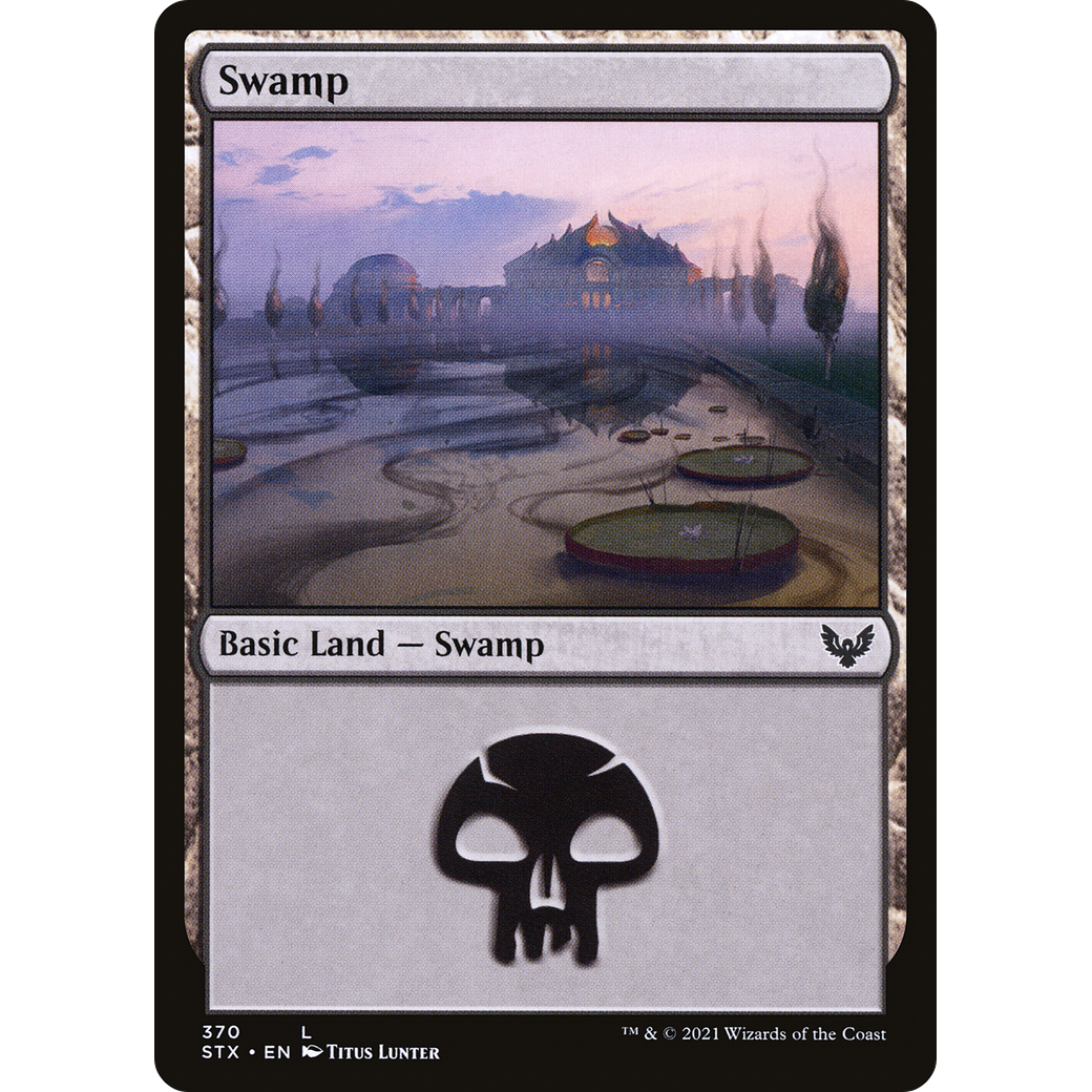 Swamp (370) (STX-370) - Strixhaven: School of Mages Foil