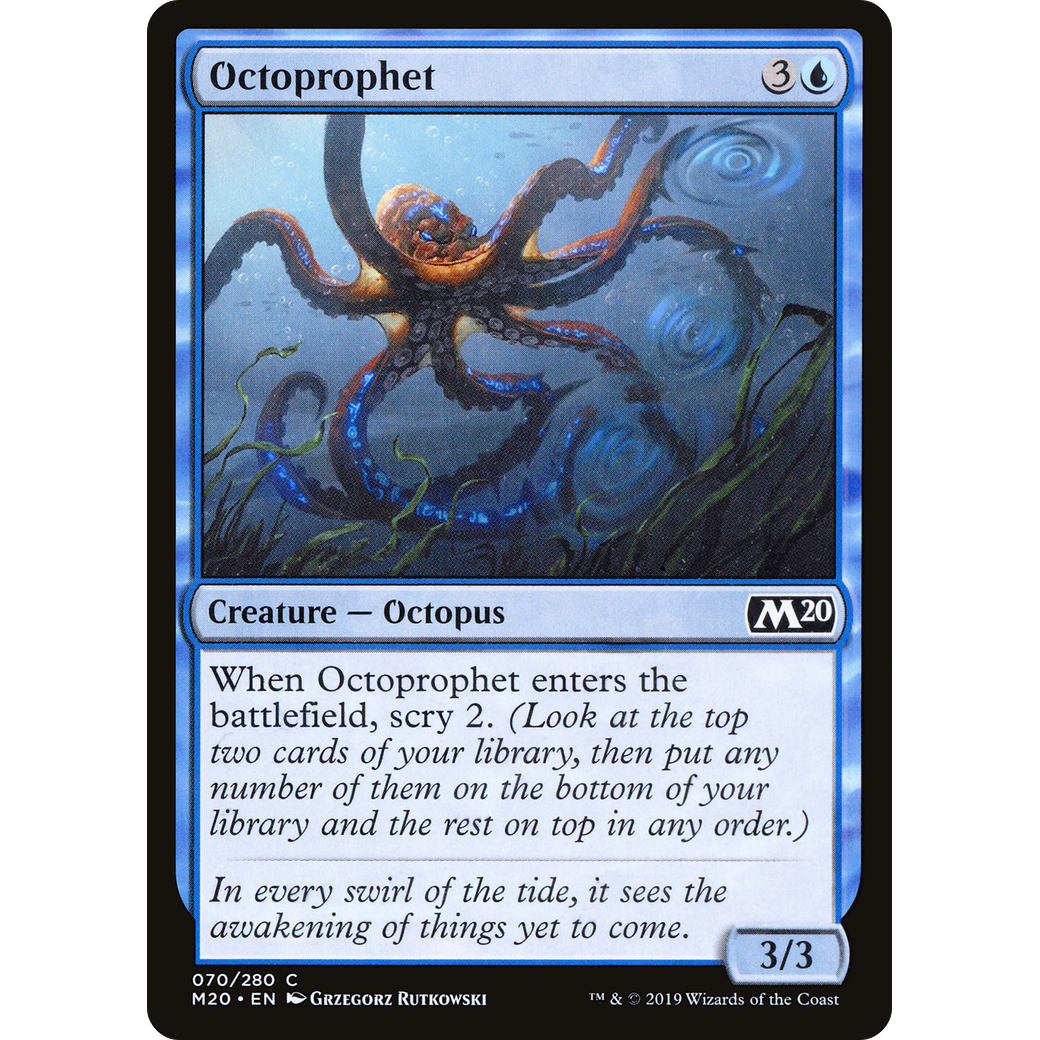 Octoprophet (M20-070) - Core Set 2020 Foil