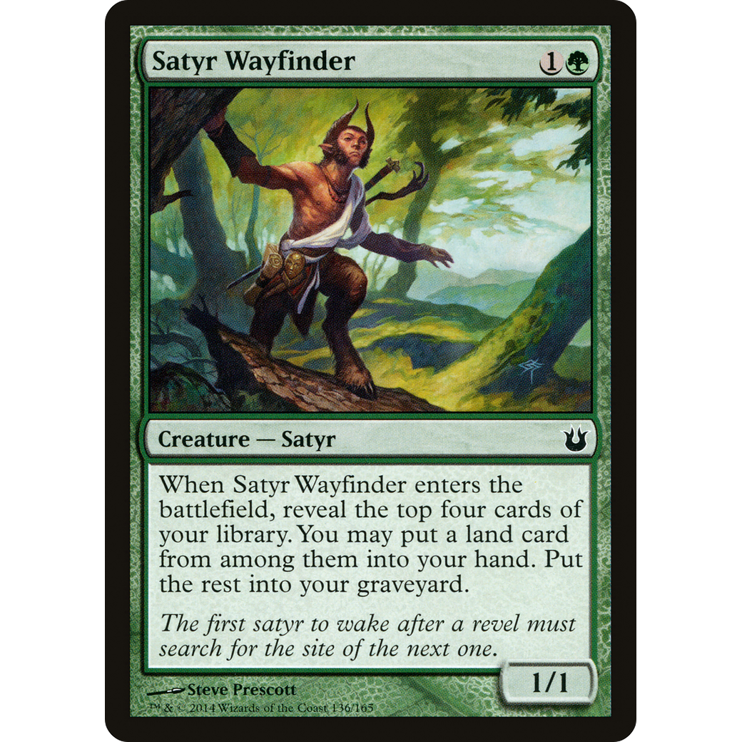 Satyr Wayfinder (BNG-136) - Born of the Gods