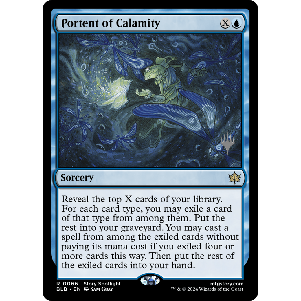 Portent of Calamity (PPBLB-66P) - Bloomburrow Promos Foil