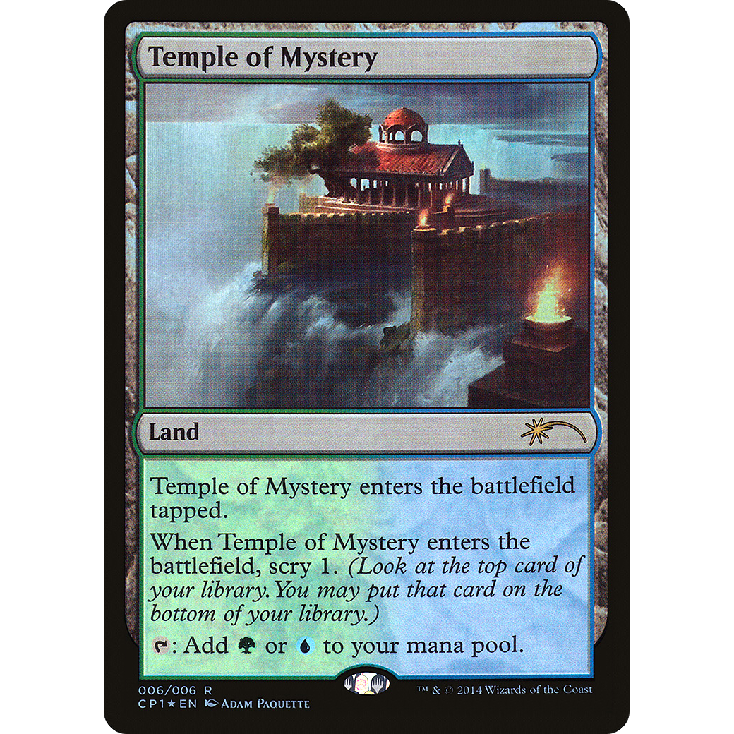 Temple of Mystery (UMP-006) - Magic 2015 Clash Pack Foil