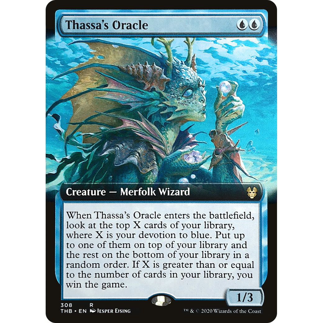 Thassa's Oracle (Extended Art) (THB-308) - Theros Beyond Death: (Extended Art) Foil