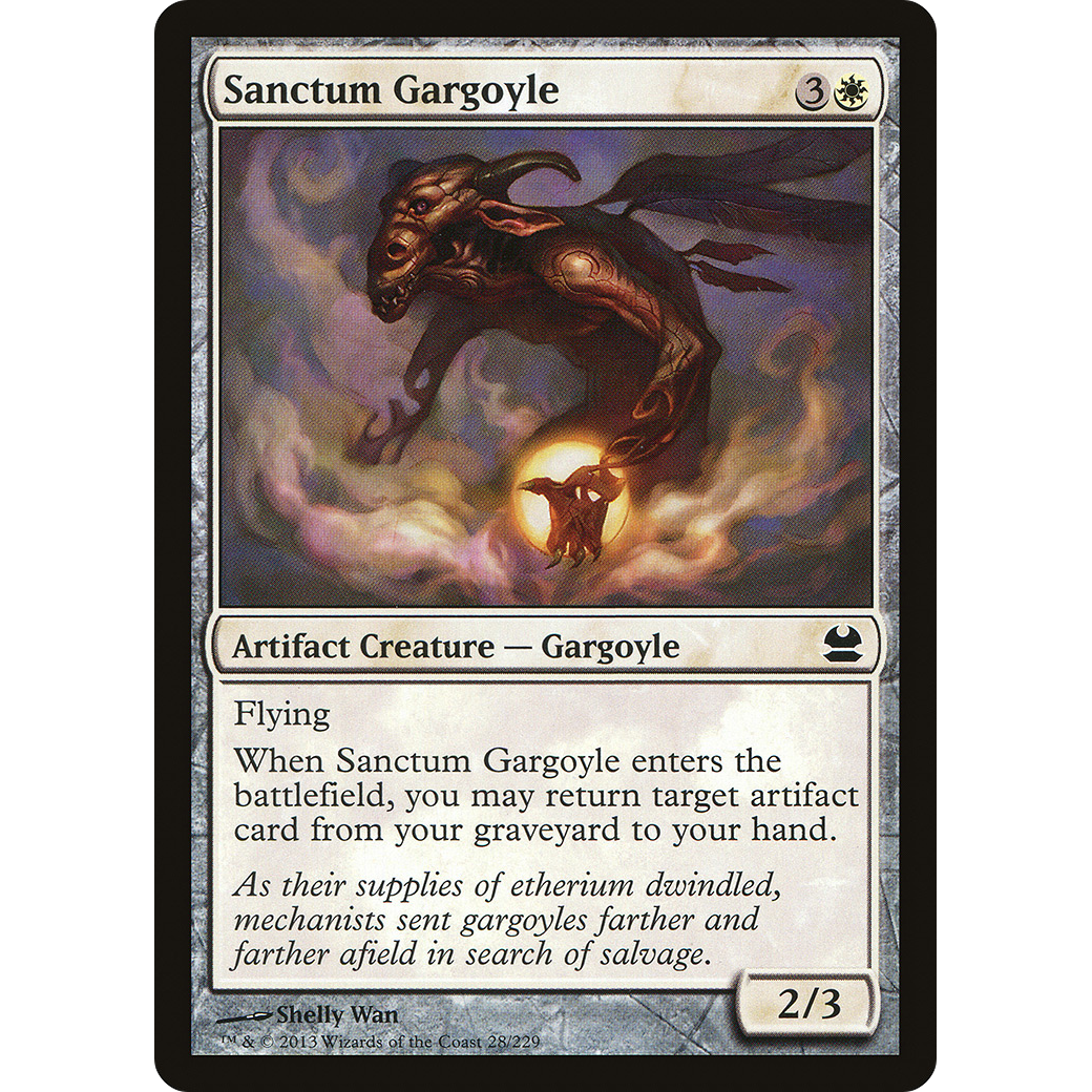 Sanctum Gargoyle (MMA-028) - Modern Masters Foil