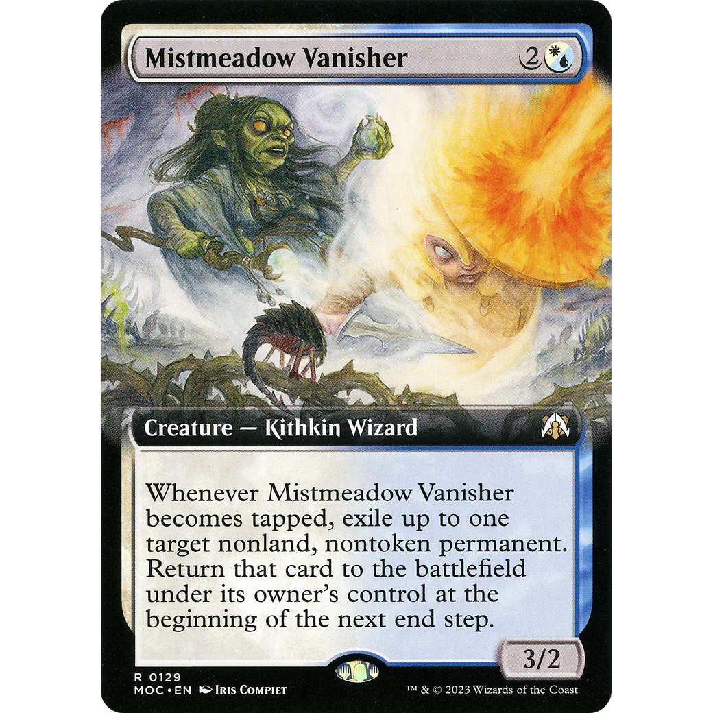 Mistmeadow Vanisher (MOC-129) - March of the Machine Commander: (Extended Art)