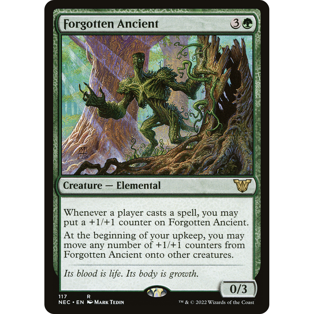 Forgotten Ancient (NEC-117) - Neon Dynasty Commander