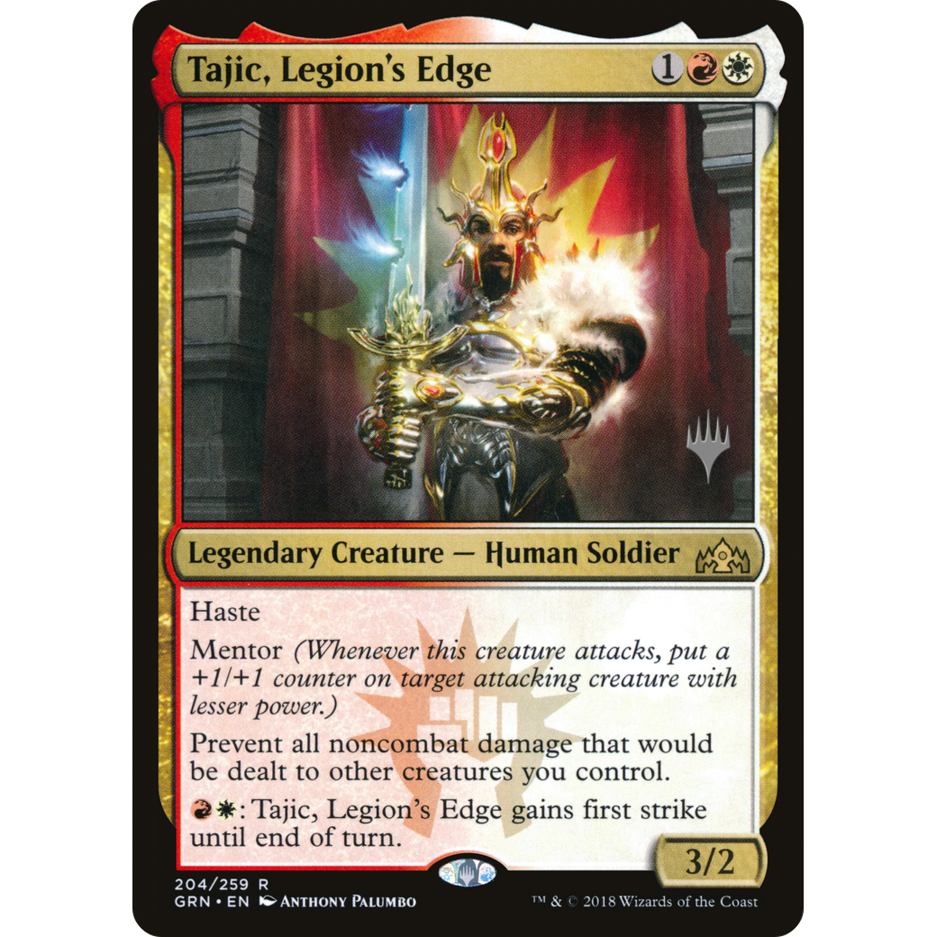 Tajic, Legion's Edge (PPTHB-204) - Guilds of Ravnica Promos