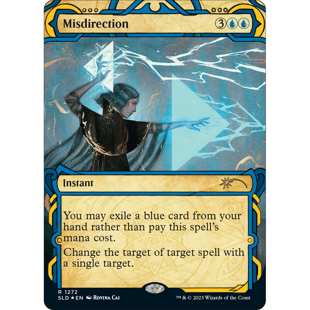 Misdirection (Halo Foil) (SLD-1272) - Secret Lair Drop: (Showcase) Foil