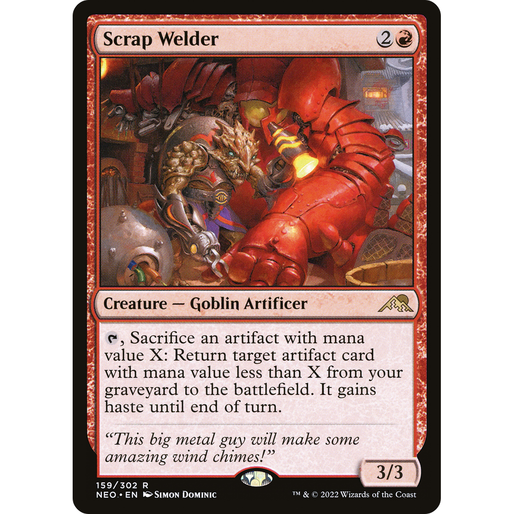 Scrap Welder (NEO-159) - Kamigawa: Neon Dynasty