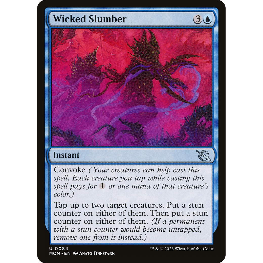 Wicked Slumber (MOM-084) - March of the Machine Foil