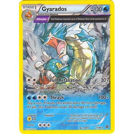 Gyarados - 21/98 (Cosmos Holo) 21 - Miscellaneous Cards & Products Holofoil