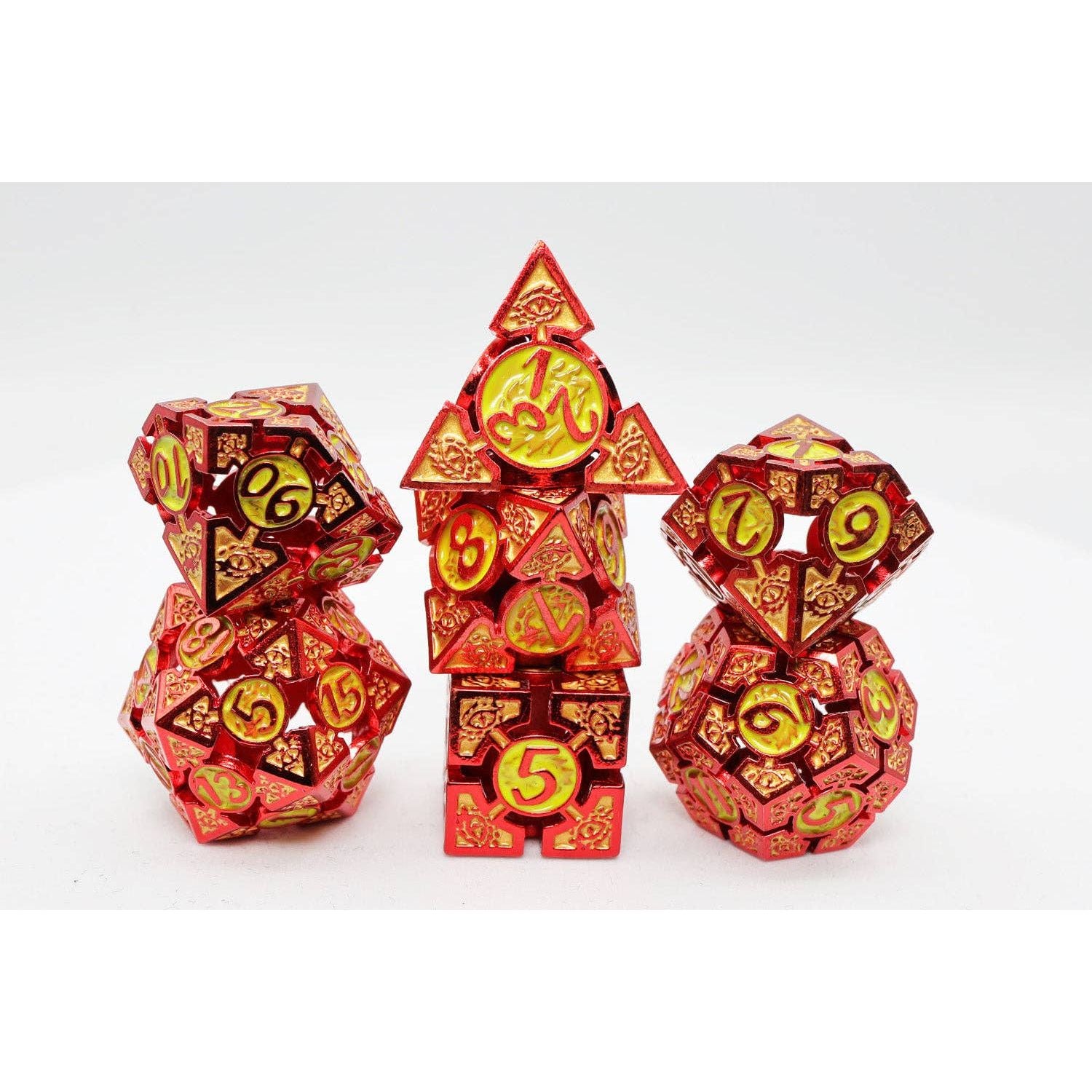 Oculus: Wide Awake - Metal RPG Dice Set