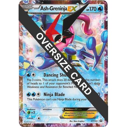 Ash-Greninja EX - XY133 (XY Black Star Promos) XY133 - Jumbo Cards Holofoil