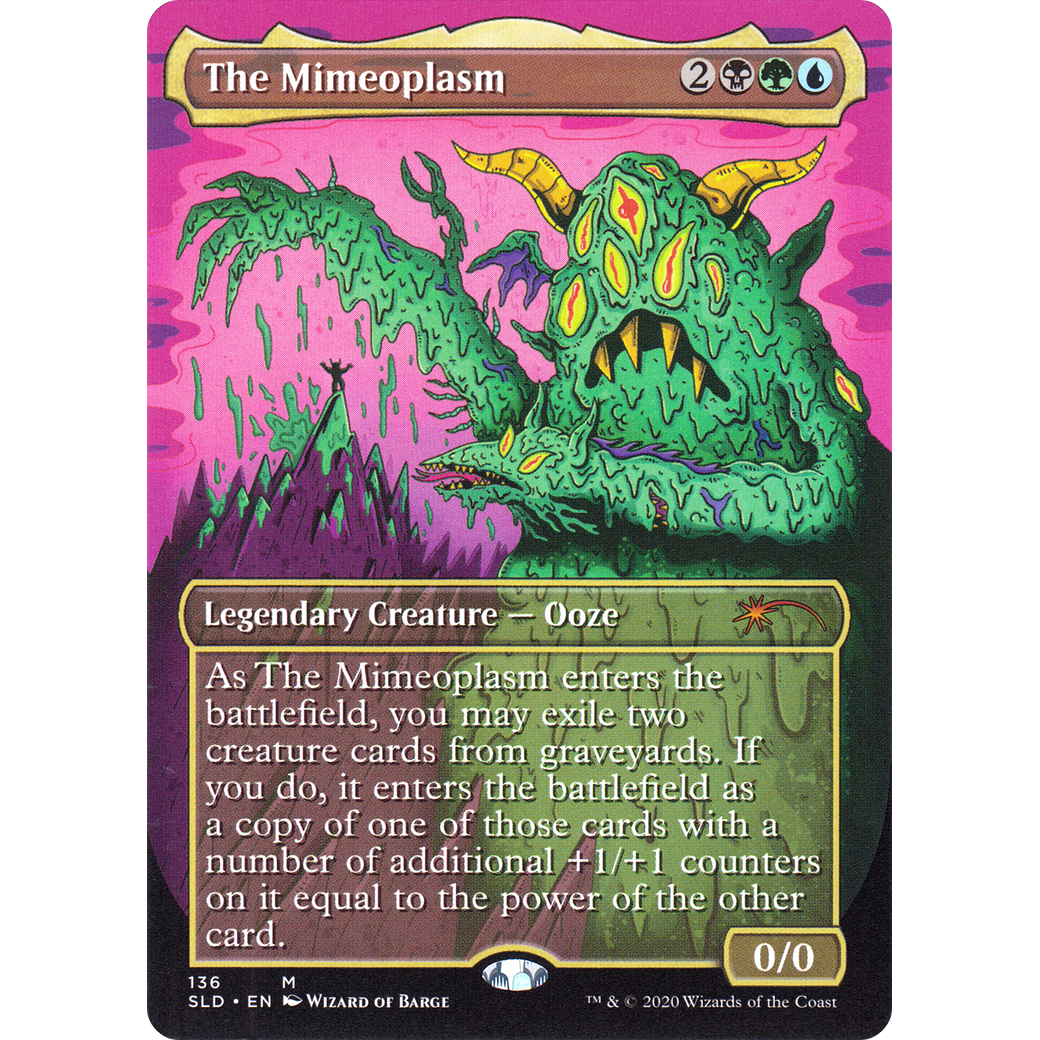The Mimeoplasm (SLD-136) - Secret Lair Drop (Borderless)