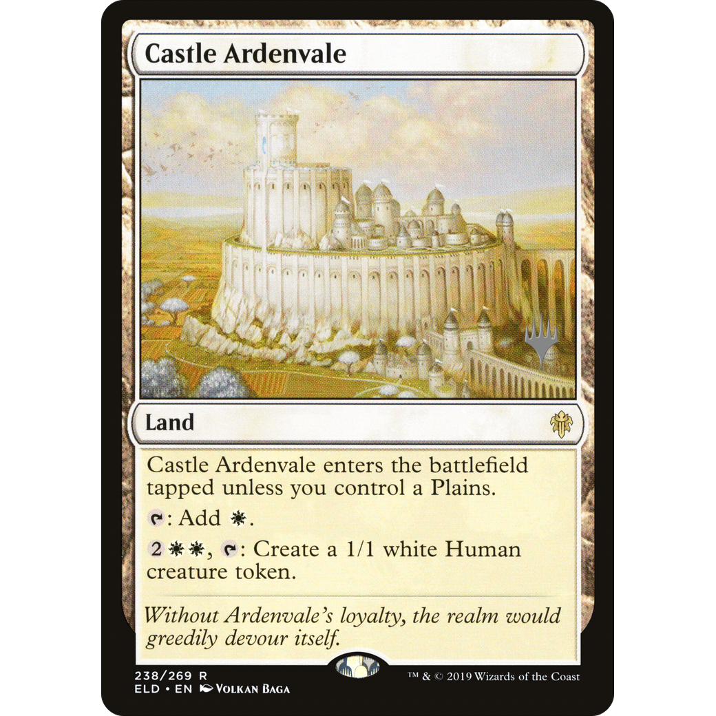 Castle Ardenvale (PPELD-238) - Throne of Eldraine Promos Foil