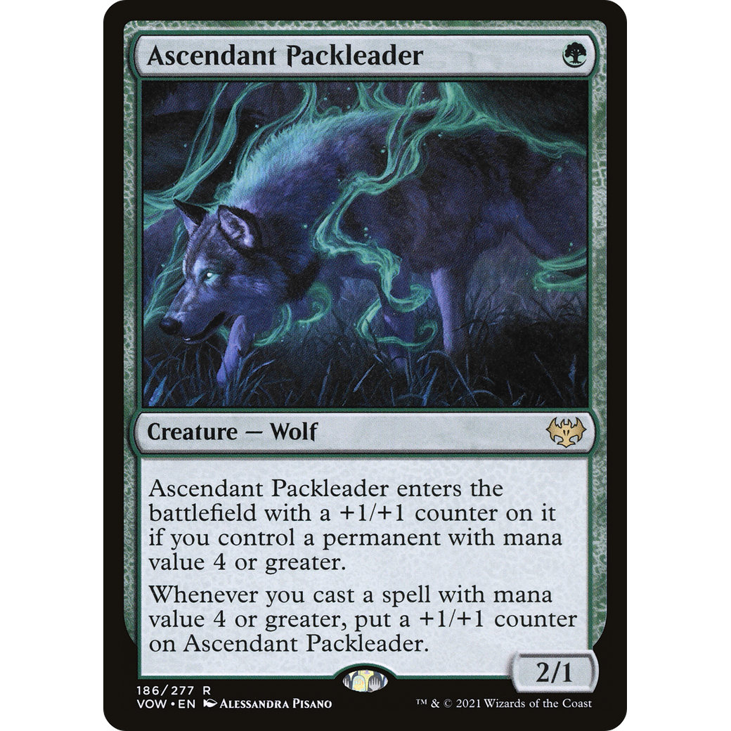 Ascendant Packleader (VOW-186) - Innistrad: Crimson Vow