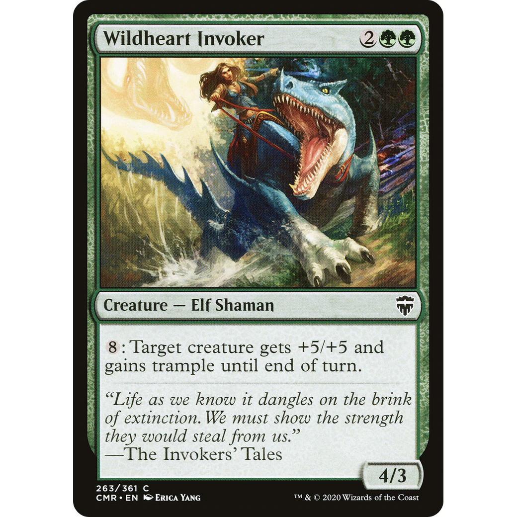 Wildheart Invoker (CMR-263) - Commander Legends Foil