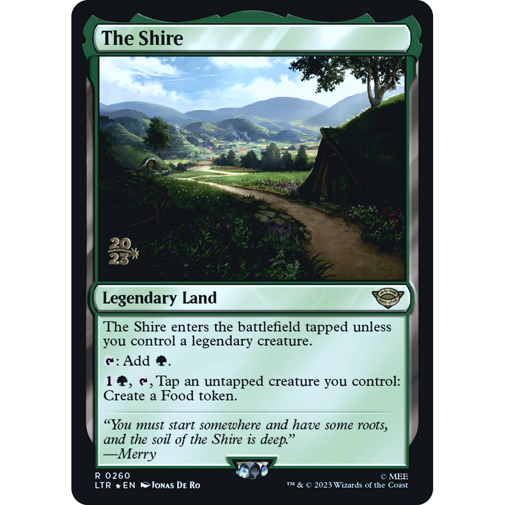 The Shire (PRE-260S) - Tales of Middle-earth Promos Foil