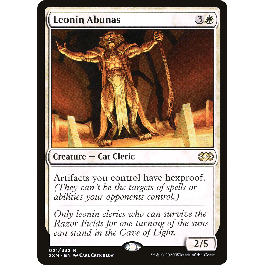 Leonin Abunas (2XM-021) - Double Masters Foil