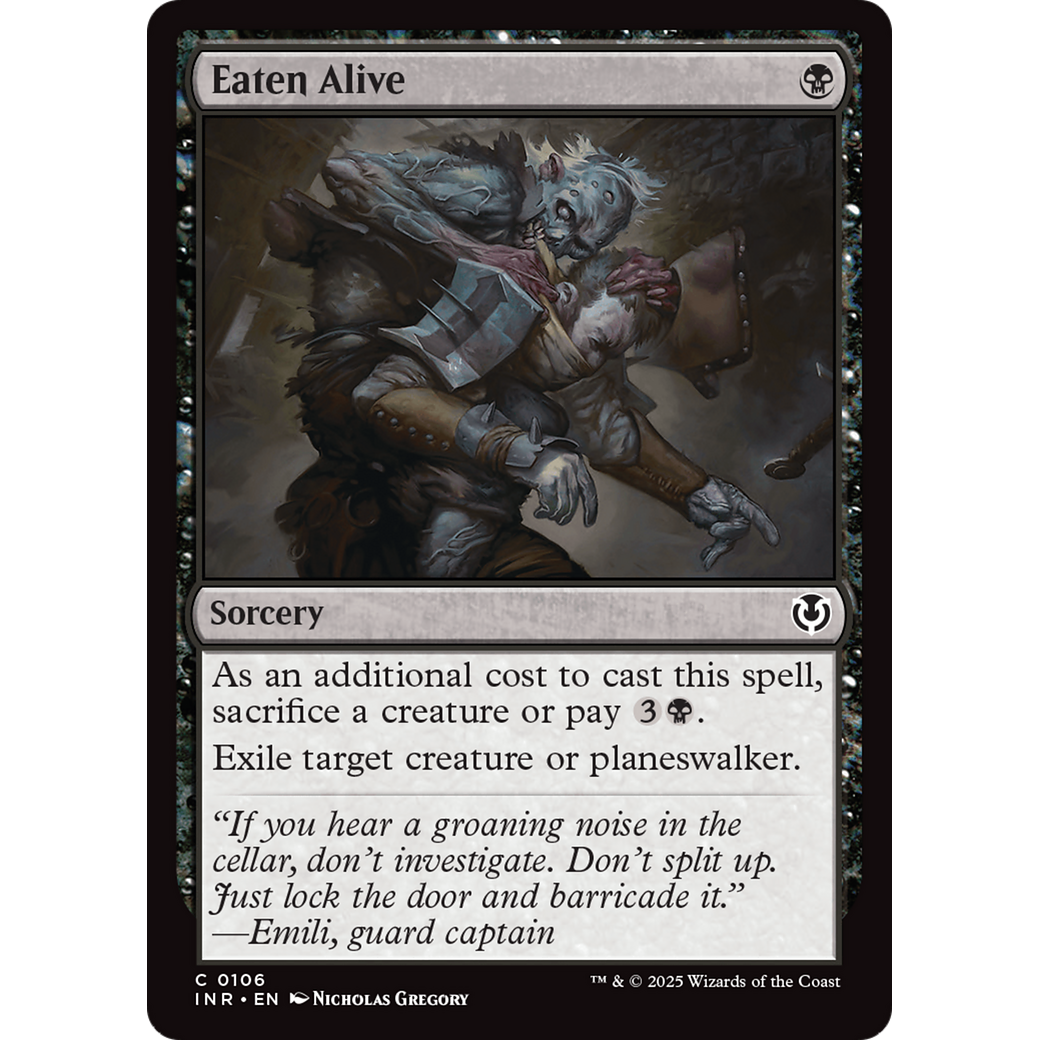 Eaten Alive (INR-106) - Innistrad Remastered Foil