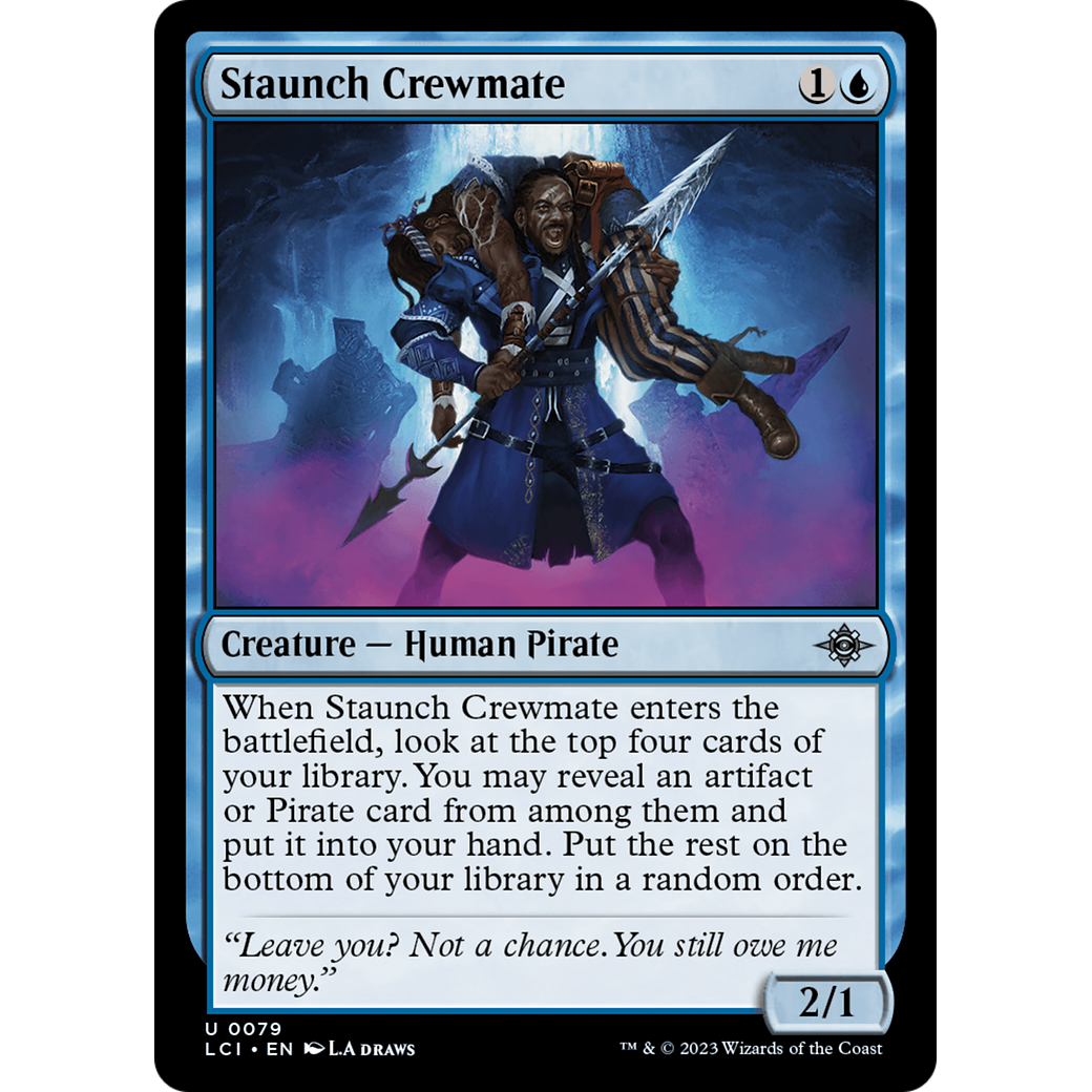 Staunch Crewmate (LCI-079) - The Lost Caverns of Ixalan Foil