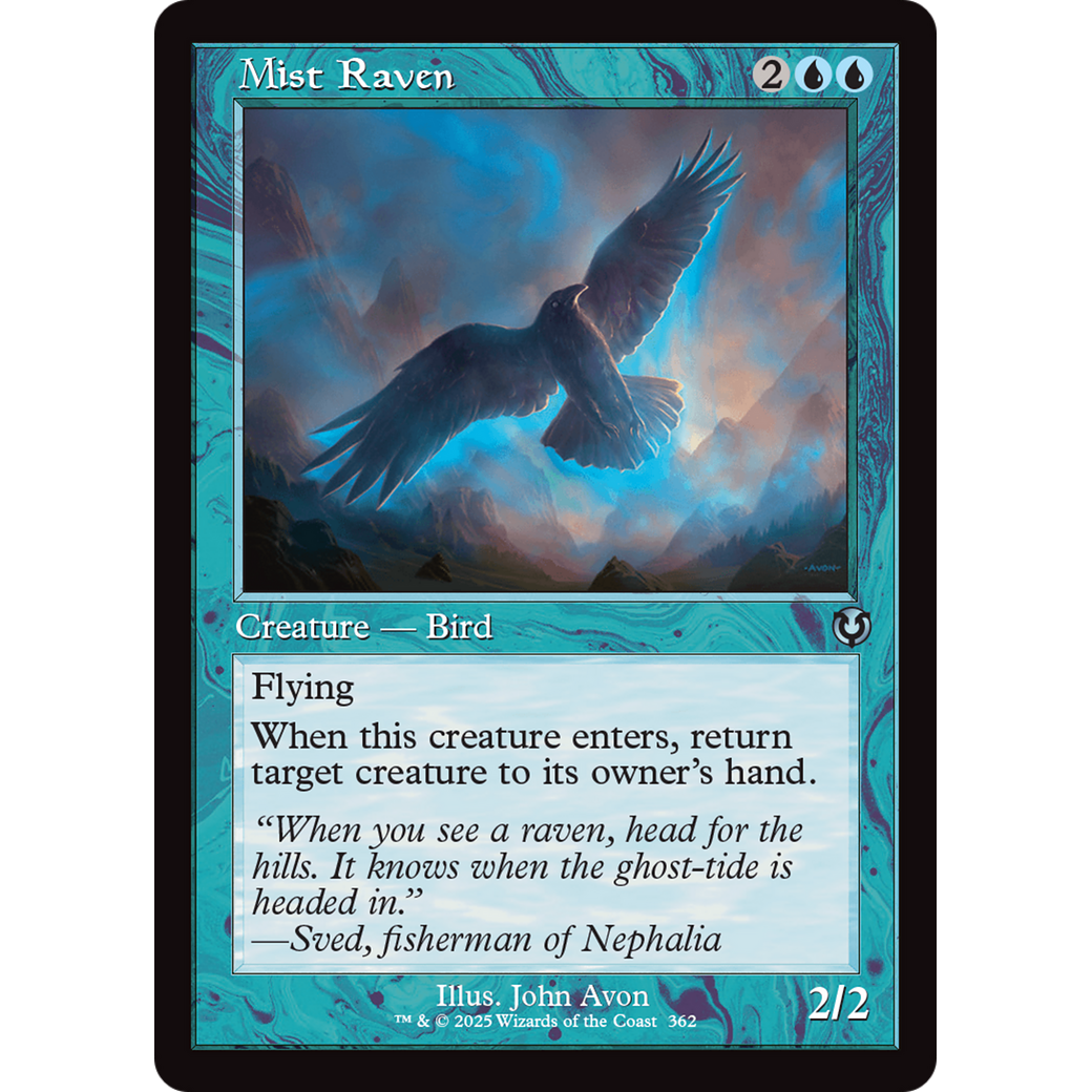 Mist Raven (INR-362) - Innistrad Remastered