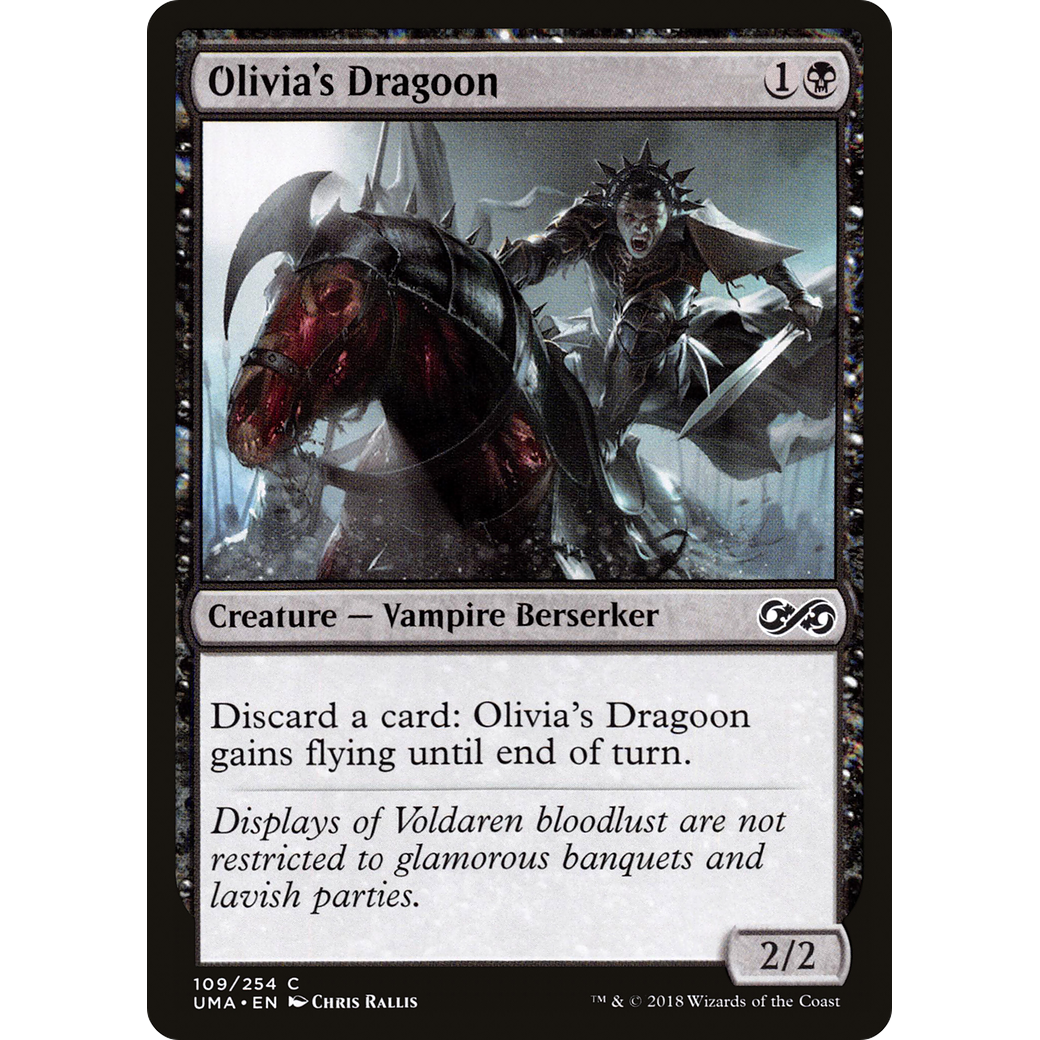 Olivia's Dragoon (UMA-109) - Ultimate Masters Foil
