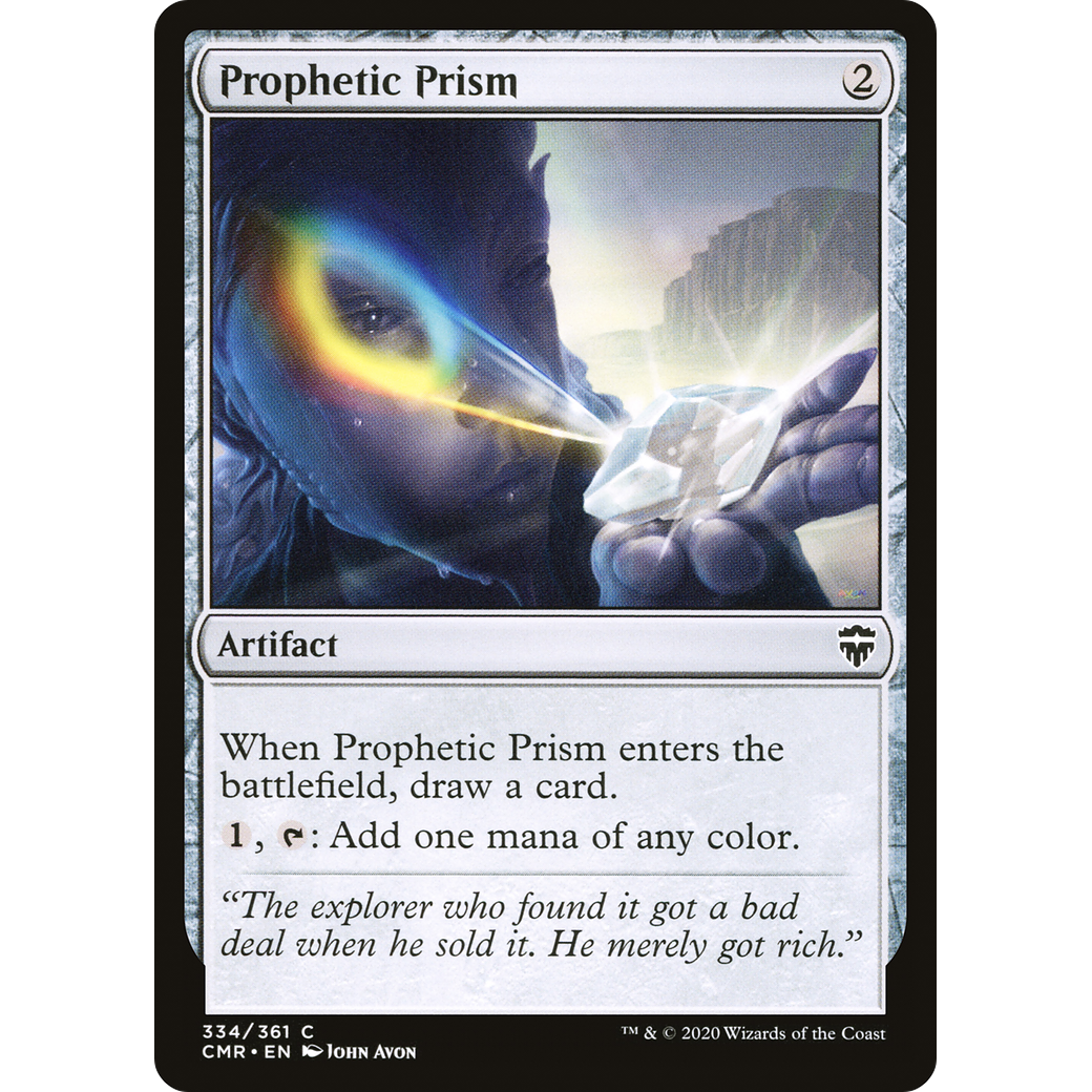 Prophetic Prism (CMR-334) - Commander Legends Foil