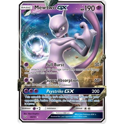 Mewtwo GX 39/73 - Shining Legends Holofoil