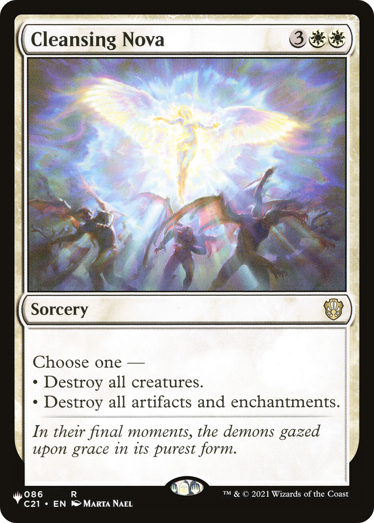 Cleansing Nova (LIST-086) - The List