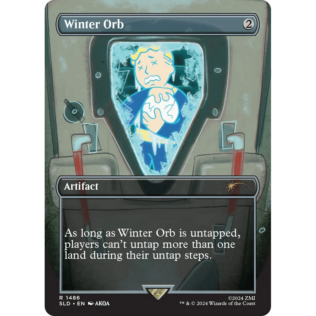 Winter Orb (1486) (SLD-1486) - Secret Lair Drop (Borderless)