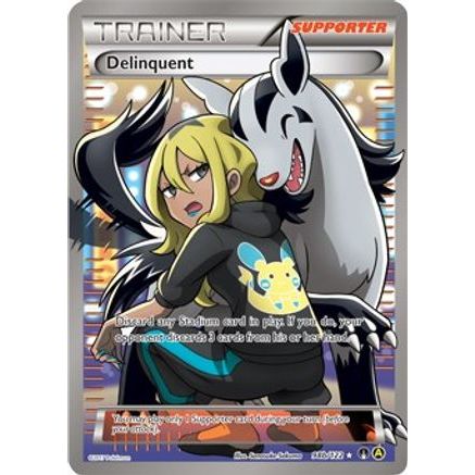 Delinquent - 98b/122 (Full Art) 98b/122 - Alternate Art Promos Holofoil