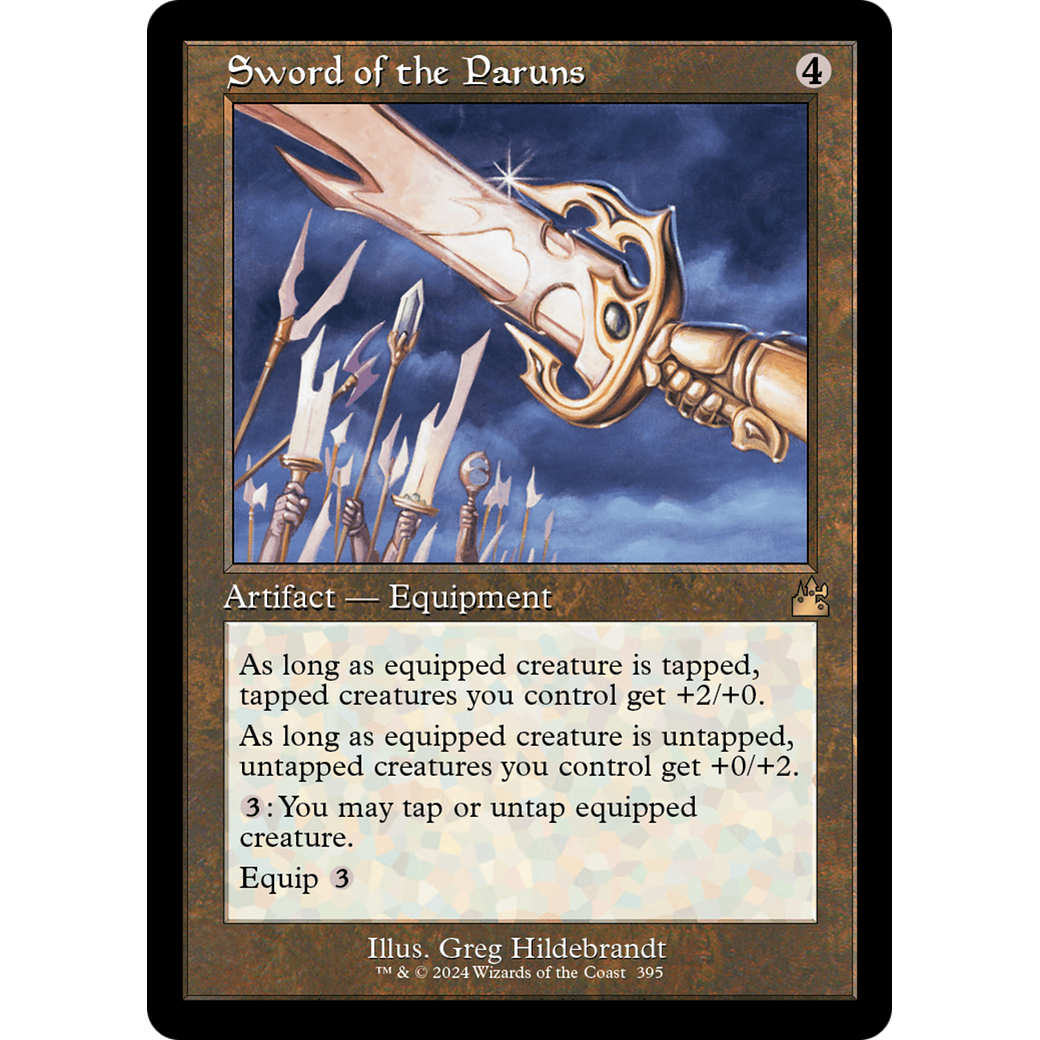 Sword of the Paruns (RVR-395) - Ravnica Remastered