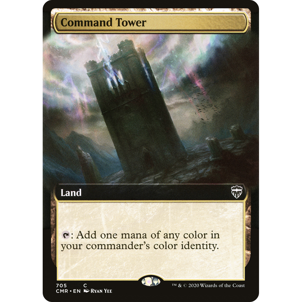 Command Tower (Extended Art) (CMR-705) - Commander Legends: (Extended Art)