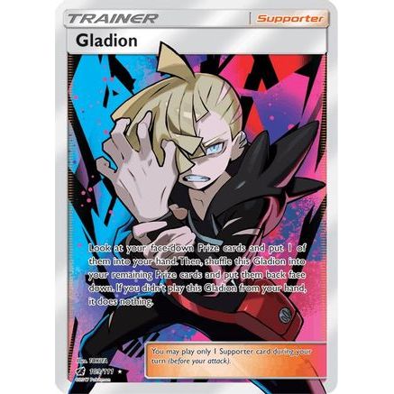 Gladion (Full Art) 109/111 - SM  Crimson Invasion Holofoil