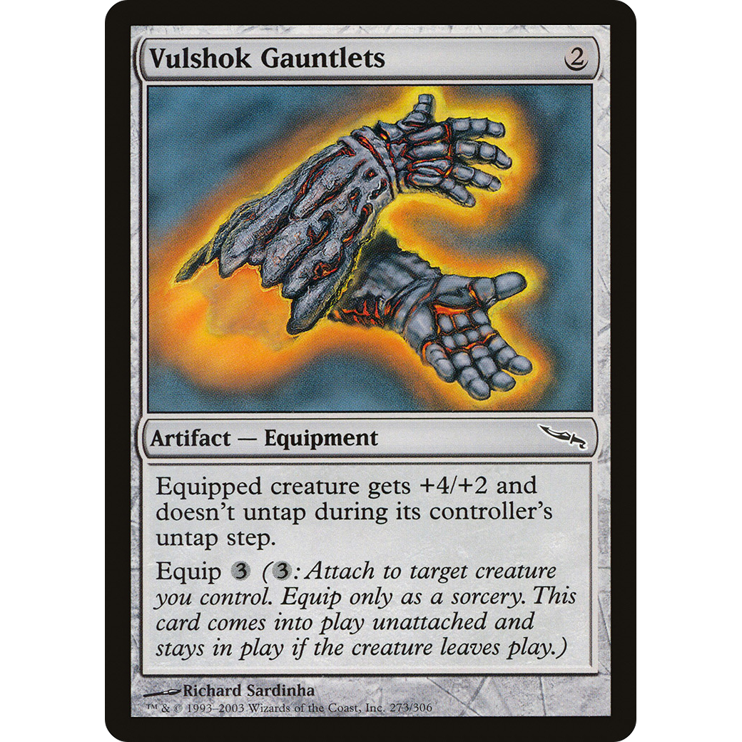 Vulshok Gauntlets (MRD-273) - Mirrodin