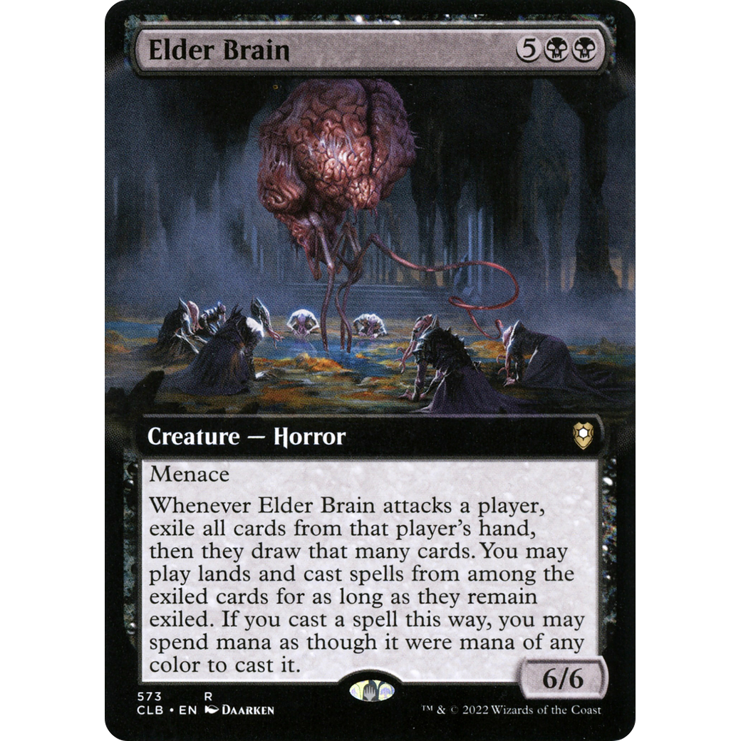 Elder Brain (CLB-573) - Commander Legends: Battle for Baldur's Gate: (Extended Art) Foil