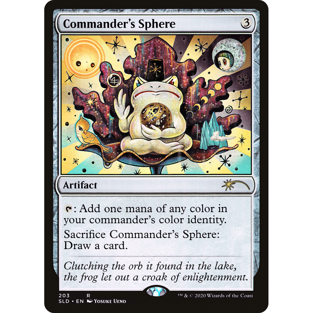 Commander's Sphere (203) (SLD-203) - Secret Lair Drop Foil