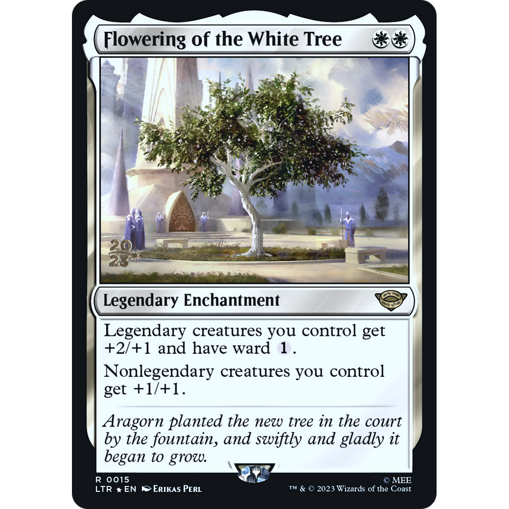 Flowering of the White Tree (PRE-15S) - Tales of Middle-earth Promos Foil