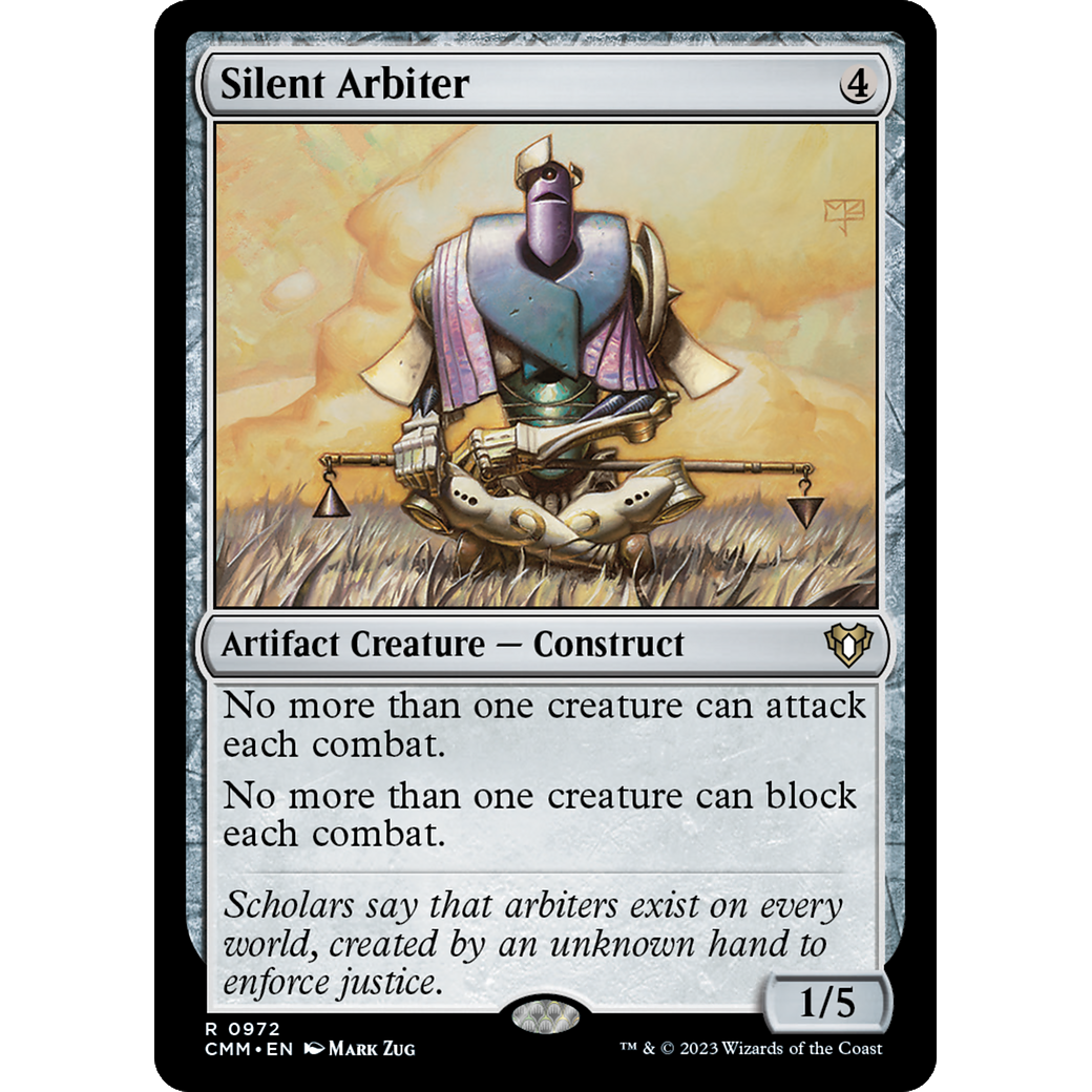 Silent Arbiter (CMM-972) - Commander Masters